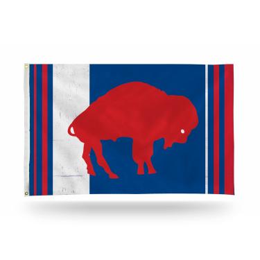 Imagem de Rico Industries Bandeira NFL Buffalo Bills de 9,5 m x 1,5 m com ilhós