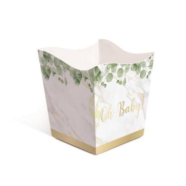 Imagem de Cachepot  Festa OH Baby Boy - 08 unidades - Cromus - Rizzo