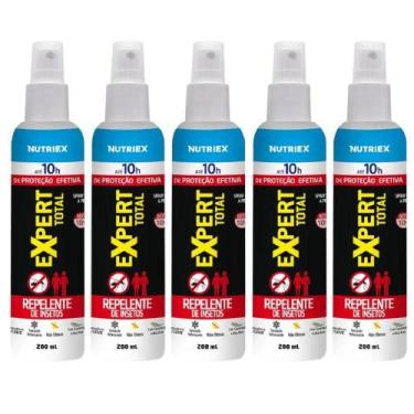 Imagem de 5Un Spray Repelente Nutriex Experte Total C/ 200ml Cada