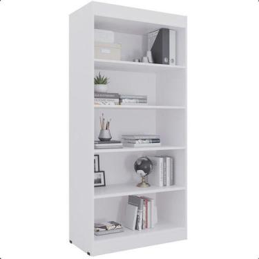 Imagem de Livreiro Estante Multiuso Com Prateleiras Shoptri, Branco
