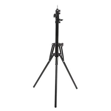 Imagem de Telefone Tripod Stand 1.6m portátil dobrável anti deslizamento de telefone celular luminismo ao vivo Suporte telescópico do triângulo para vloggers YouTubers Alumínio de alumínio