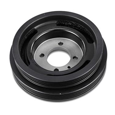 Imagem de A-Premium Polia de cambota balanceadora harmônica do motor compatível com Kia Rio 2001 2002 2003 2004 2005, DOHC L4 1.5L 1.6L, substituição # 231242X010, MR3C11317