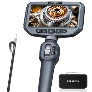 Imagem de DEPSTECH Câmera bidirecional 210° para boroscópio com luz