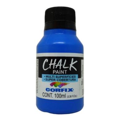 Imagem de Tinta Chalk Paint Corfix 100ml - 23100, 627 - SOMBRA AZUL
