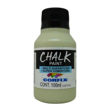 Imagem de Tinta Chalk Paint Corfix 100ml - 23100, 460 - COOL GREEN