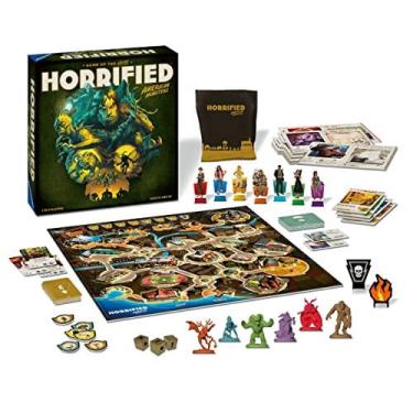 Imagem de Ravensburger Horrified: Jogo de tabuleiro de estratégia American Monsters para maiores de 10 anos