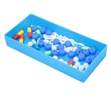 Imagem de Modelo de DNA de Hélice Dupla, Instrumento de Ajuda de Ensino Molecular Biológico para Educação Científica, para Estudantes, Educação de Classe Biológica e Pesquisa (Estrutura de