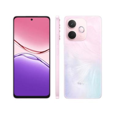 Imagem de Smartphone OPPO A5 Pro 256GB Rosa Pastel 5G 8GB RAM 6,67" HD+ 8MP, 256