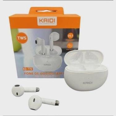 Imagem de Fone de Ouvido Sem Fio Kaidi tws Bluetooth 5.1 Smart Touch KD-770 Bran