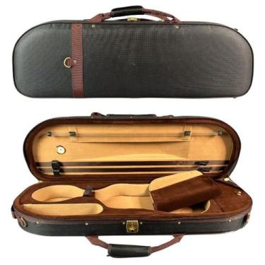 Imagem de Estojo Case Violino Meia Lua Di Pietro Luxe 4/4