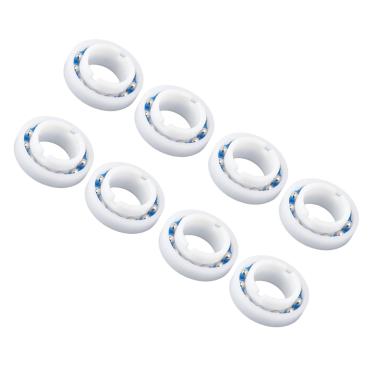 Imagem de Generic Rolamentos de Roda Limpa da Piscina, 8 Partes de Substituição de Rolamentos de Esferas da Roda do Limpador de Piscina Impede a Deformação para Reparo