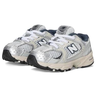 Imagem de New Balance Tênis infantil unissex 530 Bungee (infantil), Verão nevoeiro/nuvem Nimbus, 9 Toddler