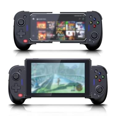 Imagem de ShanWan Switch Controllers,One-Piece Joypad Replacement Switch/Switch OLED iPhone/Android Controller Remote,Adjustable Turbo and Dual Vibration,Ergonomic,6-Axis Gyro,compatible programming Function