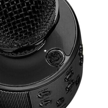 Imagem de Microfone Bluetooth Wster Ws-858 Alto-Falante Karaokê Show