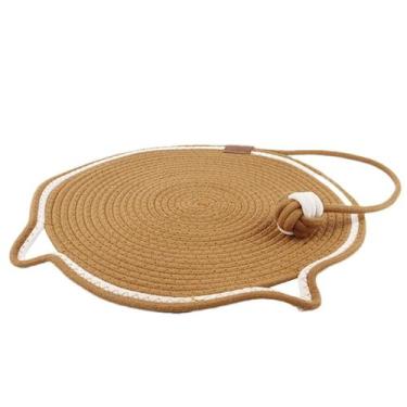 Imagem de Arranhador Tapete Caminha Gato Pet Rasqueavel Brinquedo Relaxante Conf