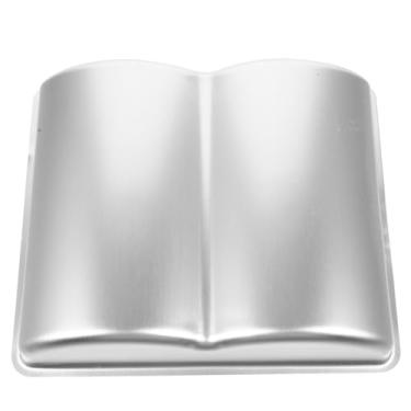 Imagem de MAGICLULU Forma de bolo antiaderente em forma de livro, molde de alumínio para assar, faça você mesmo, lata de bolo