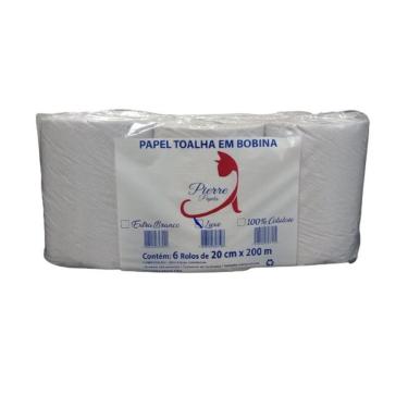Imagem de Papel Toalha Em Bobina Com 6 Rolos - Pierre