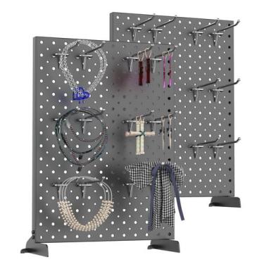Imagem de Suporte de exibição Pegboard TORACK Metal 30x40cm para exposições de a