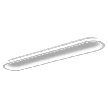 Imagem de Plafon Led Slin Retangular 90Cm 78W 3000K/4000K/6000K Branco (Ref:1529)