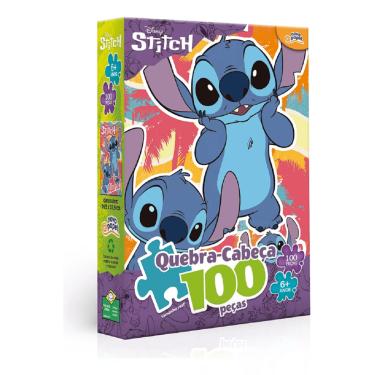 Imagem de Quebra Cabeça 100 peças Stitch 8076 - Toyster