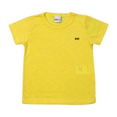 Imagem de Camiseta Flamê Infantil Manga Curta Lisa 200018 - Kaiani-Masculino