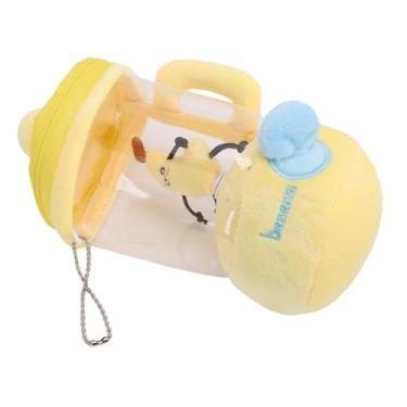 Imagem de Jiawu Brinquedo de Pelúcia Espremedor de Frutas, Chaveiros Fofos de Liquidificador de Frutas para Bolsa, Presente de Brinquedo Com Cordão Macio para Crianças (Banana)