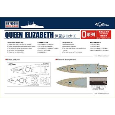Imagem de MRY-SFW Flyhawk FH710018 1/700 HMS Queen Elizabeth Deck de madeira