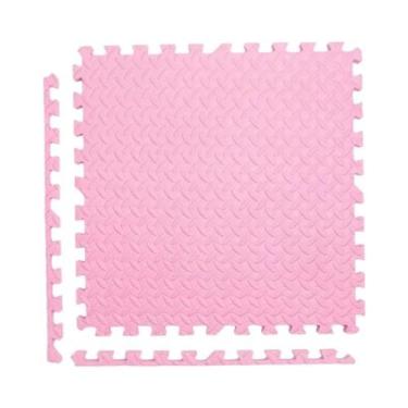 Imagem de Tapete De Espuma Rosa Para Bebês, Para Engatinhar E Exercitar, Tapete 