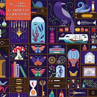 Imagem de Adult Jigsaw Puzzle: Jenny Zemanek: A Cabinet of Curiosities: 1000-Piece Jigsaw Puzzles
