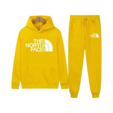 Imagem de Conjunto De Moletom Unissex Para Outono E Inverno Com Capuz E Calças M