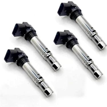 Imagem de Bobina de Ignição Automotiva para VW Bora, Caddy e CC B7 2011-2016 036905715E 036905715H 1/4 peças Bobina de Ignição (1 peça)