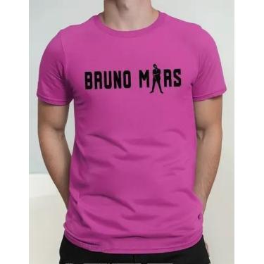 Imagem de Camiseta Camisa Adulto Masculina Feminina Algodão Bruno Mar s Música P