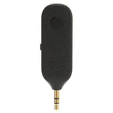 Imagem de aqxreight Adaptador de 3,5 Mm 2 Em 1 Com Suporte para Chamadas Mãos Livres Receptor Transmissor AUX Sem Fio Com Microfone para Alto-falante de Carro na Transmissão de Distância de Atraso da Antena