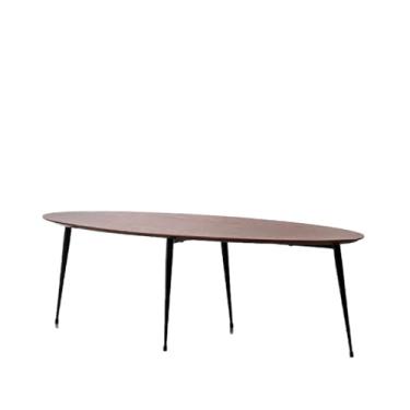 Imagem de Mesa de centro luz nórdica luxo pequeno apartamento sala de estar mesa de centro elegante simples moderna casa pequena mesa de quarto (120 * 50 * 38,5 cm)