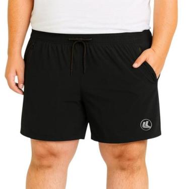 Imagem de Short Esporte Legal Lady Ju Plus Size Masculino - Preto EG1, Preto, EG