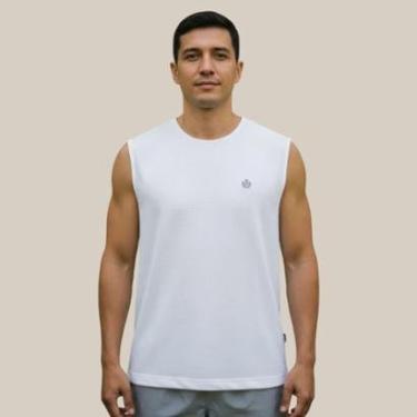 Imagem de Regata Forum Texturizada Com Detalhe Em Bordado-Masculino