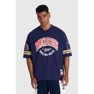 Imagem de Camiseta Mitchell & Ness Oversize Collab Baw x NFL Masculino-Masculino