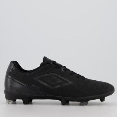 Imagem de Chuteira Umbro Attak Eternal Campo All Black-Masculino