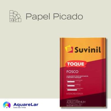 Imagem de Toque Fosco (Clássica) Suvinil 16L, PAPEL PICADO