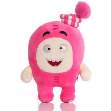 Imagem de Boneca de brinquedo de pelúcia Oddbods rosa 22 cm rosa anime para cria