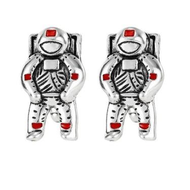 Imagem de Cufflinks Astronaut Creative Space com tema espacial para homens - Yiw