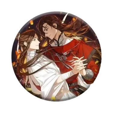 Imagem de Emblema De Anime 58MM Versão Casal Heavens Official Blessing Para Roup