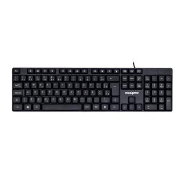 Imagem de Teclado Membrana Maxprint Office Easy C/fio Abnt2 Preto
