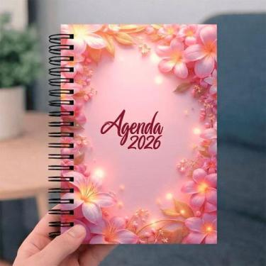 Imagem de Agenda 2026 Coleção Floral  1 Dia Por Página Tema:17 - Onor, 18