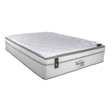 Imagem de Colchão Casal Molas Ensacadas Ecstasy (38x138x188) Branco - Portobel C