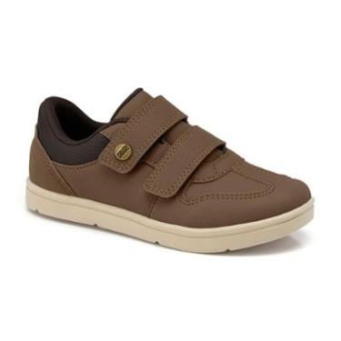 Imagem de Sapato Infantil Menino Klin Mini Flyer 117 Whisky/Café-Masculino