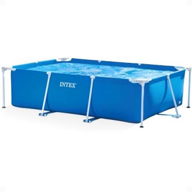 Imagem de Intex, Piscina Retangular Galvanizada com armação metálica, 3.834 litros