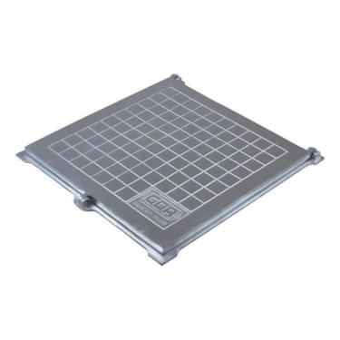 Imagem de Tampa 80x80 Articulado Porta Cadeado Esgoto E Cisterna GDA