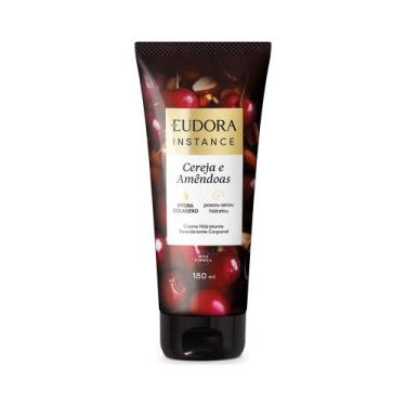 Imagem de Creme Hidratante Corporal Eudora Instance Cereja e Amêndoas 180ml