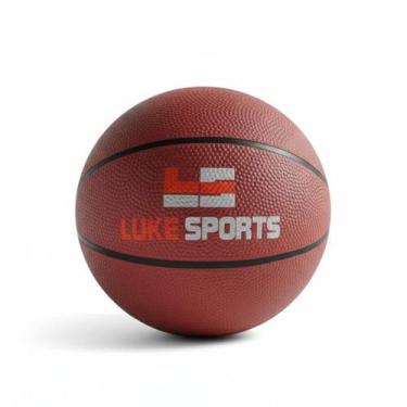 Imagem de Bola Basquete Oficial Luke Sports Play Off Tamanho 7 Laranja
